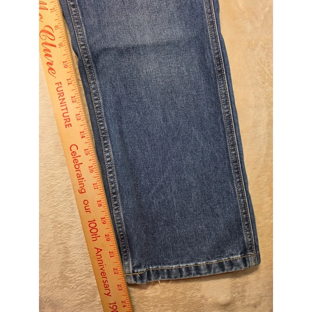 Old Navy Reissue Painters Pants Kids 10 Carpenter Blue Denim Jeans Hammer Loop